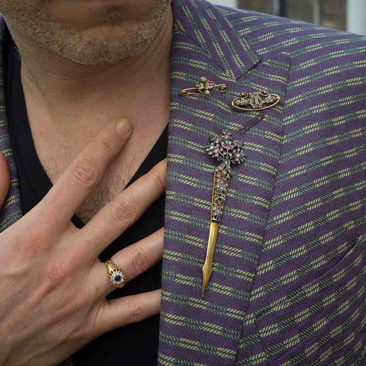 Mars' Shining Armour - Antique and Vintage jewellery for a Gentleman
